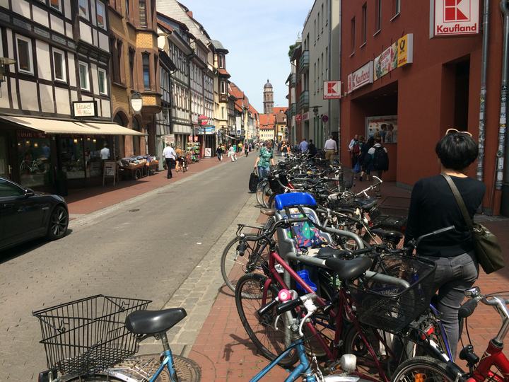 Bike Parking at Kaufland (Grocery Store)