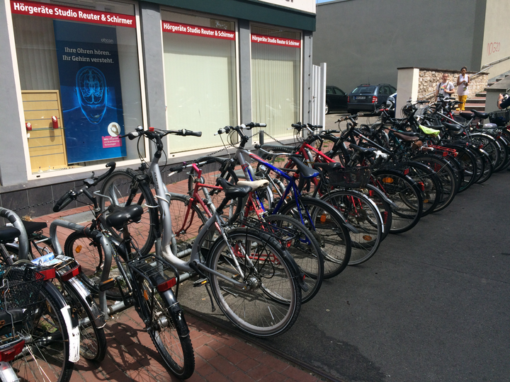 Bike Parking at Kaufland (Grocery Store)